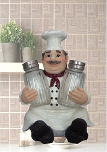 GSD32458 Bon Apetit Chef Salt & Pepper Shaker Set